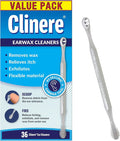 Clinere Ear Cleaners, Gentle Canal Cleaning and Ear Wax Removal Tool, Itch by ClinereEarCare