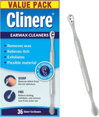 Clinere Ear Cleaners, Gentle Canal Cleaning and Ear Wax Removal Tool, Itch by ClinereEarCare