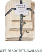 Lacoste Heritage 100% Supima Cotton Bath Towel, Premium Super Soft Bath Towel - Image 5