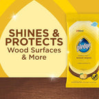 Pledge Expert Care Enhancing Wood Wipes, Lemon Scent - Image 3