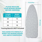 Seiritex Wide Ironing Board Cover - Image 7