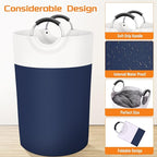 BlissTotes 115L Laundry Basket, Freestanding Laundry Hamper, Collapsible Dirty - Image 3