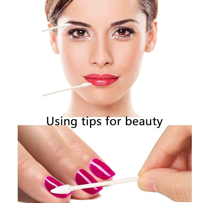 400 Pcs Cotton Swabs Double Precise Tips - Image 4