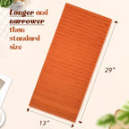 Jacquotha Orange Hand Towels Set of 2 - Image 6