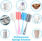 8PCS Bottle Brush Sponge Cup Brush - Image 8