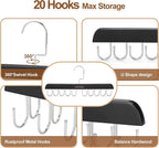TOPIA HANGER Bra Hanger for Closet, 2 Pack Tank Top Hangers 40 Hooks Capacity - Image 7