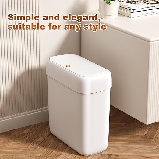 funest 2 Pack Bathroom Trash Can - Image 6