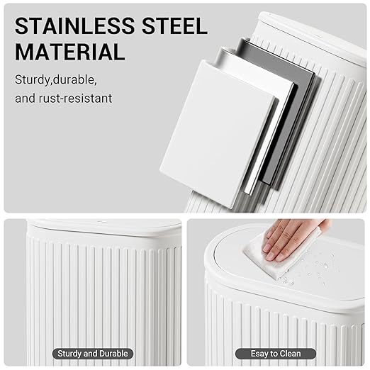 1.8 Gallon Bathroom Trash Can - Image 6