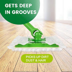 100ct Dry Sweeping Cloths for Swiffer Sweeper Mop, Heavy Duty Microfiber Duster - Image 4