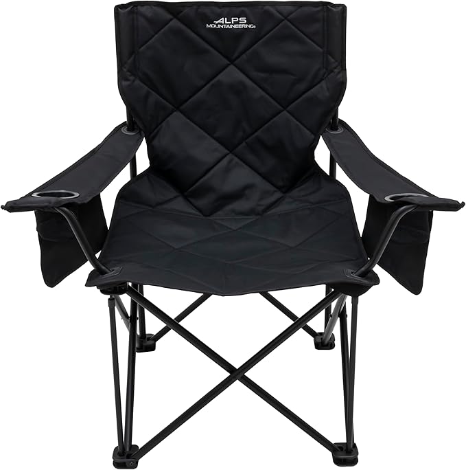 ALPS Mountaineering King Kong Camping Chairs for Adults with Mesh Cup Holders and Pockets, Built Durable and Reliable with Compact Foldable Steel Frame - Image 3