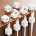 10Pack 2026 Upgraded Cord Organizer Magnetic Cable Clips MRGLAS Cable Holder by MRGLAS