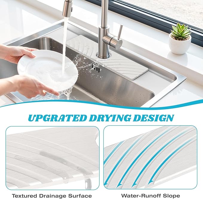 Stone Faucet Mat for Kitchen Sink - Image 3