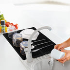Dish Drying Mat for Kitchen Counter, Silicone Large Dish Drying Pad, Easy Clean - Image 3