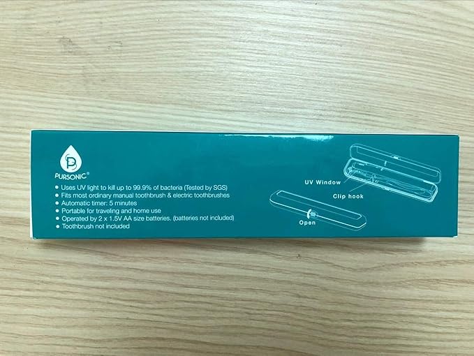 Pursonic Portable UV Toothbrush Sanitizer Case - Image 5