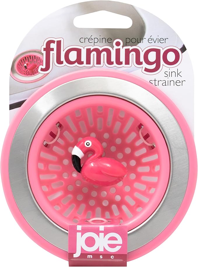 Joie Flamingo Kitchen Sink Strainer Basket, Fits All Standard Sinks, Stainless by TheJoie