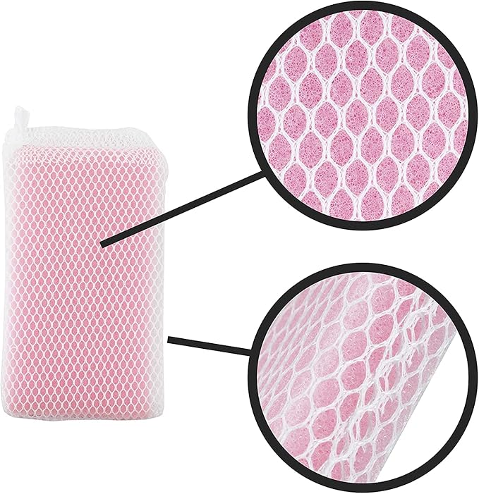 Multi-Purpose Mesh Net Kitchen Cleaning Dishwash Sponge Assorted Color Sponges - Image 6