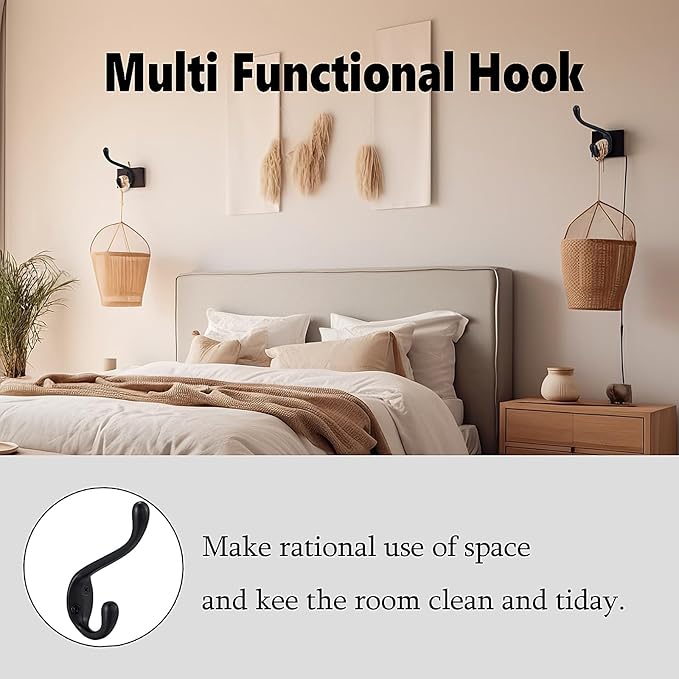 Coat Hooks 5 Pack - Image 5