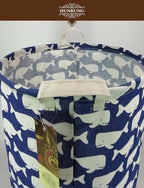 HUNRUNG Laundry Hamper, Large Canvas Fabric Lightweight Storage Basket Toy - Image 5