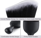 GaRhomxy Car Detailing Brushes, Car Interior Dust Sweeping Soft Brush, Soft - Image 3
