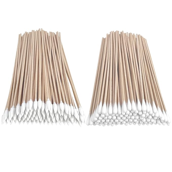 Eyxformula 200 Pcs 6 Inch Long Cotton Swabs by eyxformula