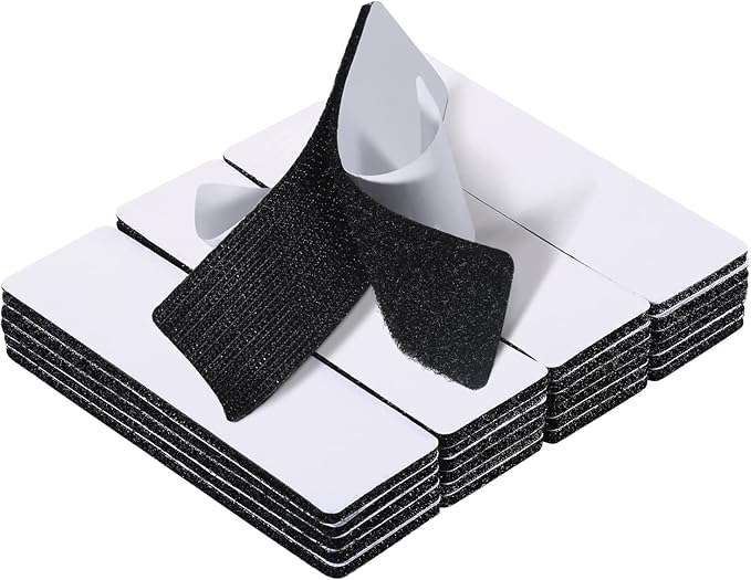 20 Sets 1x4 Inch Hook and Loop Fastener Strips by iRAG