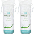 Organyc 100% Certified Organic Cotton Makeup Pads – Natural Unbleached Makeup by Organyc