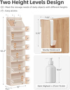 STORAGE MANIAC Over the Door Organizer Large Capacity Hanging Organizer - Image 2