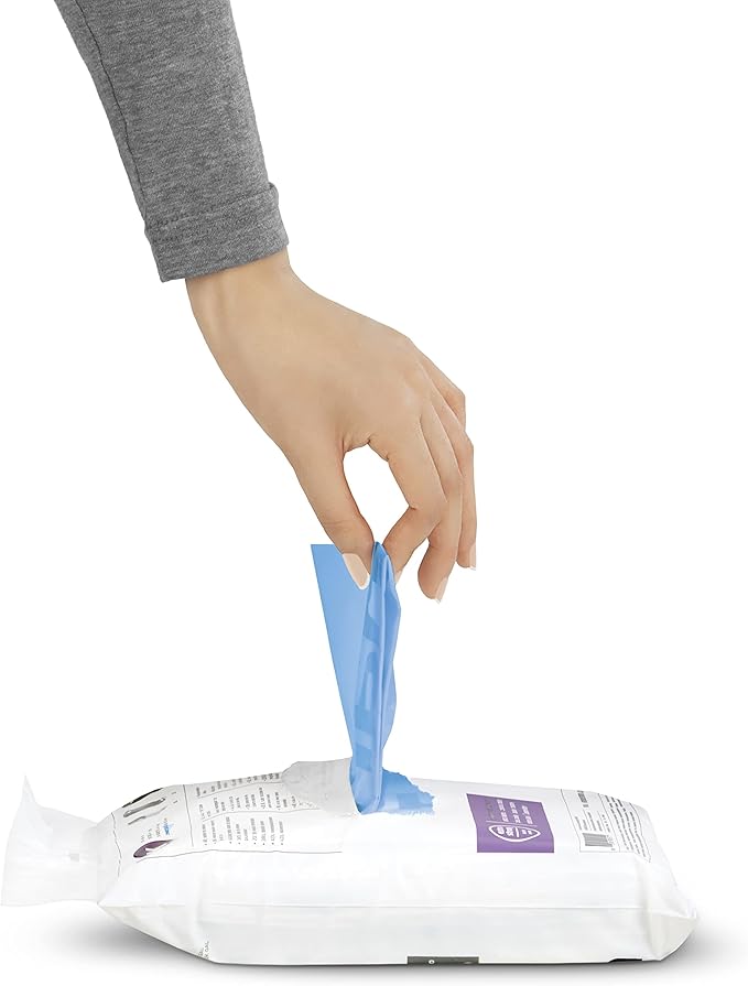 simplehuman Code D 60 Count, Genuine Custom Fit Liners, Drawstring Trash Bags - Image 3