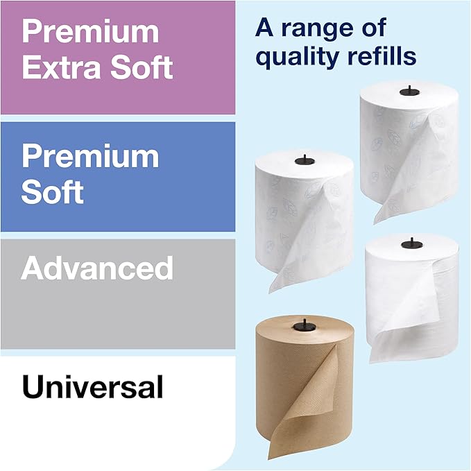 Tork Matic Soft Hand Towel Roll and Tork Matic Paper Towel Dispenser - Image 7