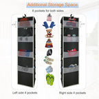 2 Pack Large-Sized Hanging Shoe Organizer 10-Shelf, Sturdy Hanging Closet - Image 6