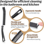 7 Pcs Hard Bristle Crevice Cleaning Brush, Thin Gap Cleaning Brush Set - Image 3