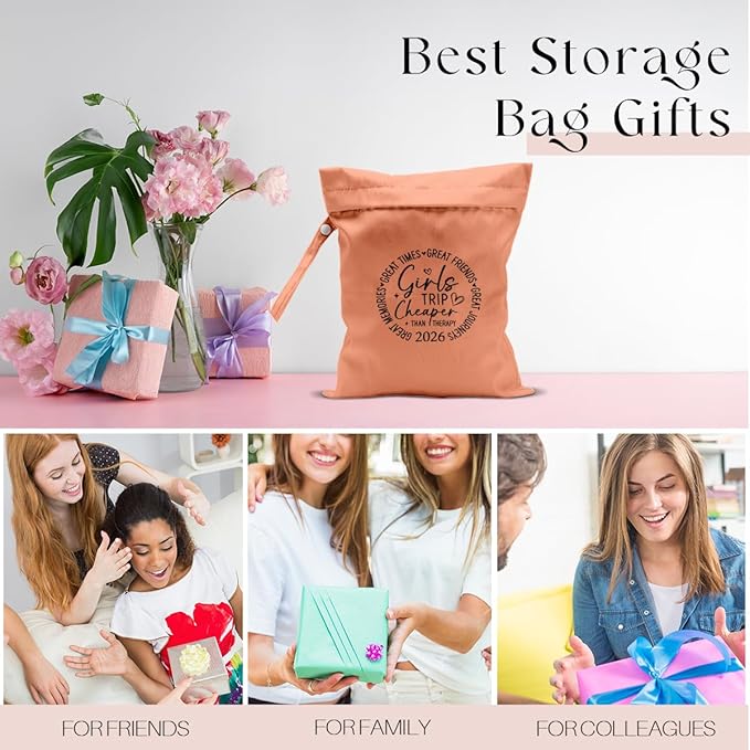 Girls Trip Gifts Wet Dry Bag, Beach Bag Wet Bag Favors, - Image 6