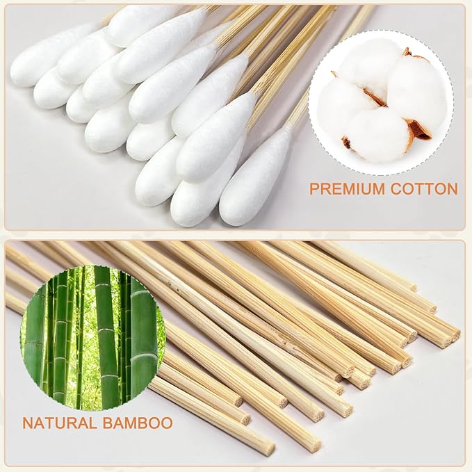 200-Pack of Long, Large Dog Ear Swabs - Image 2