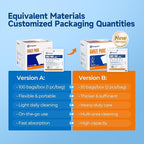 100Pcs Sterile Gauze Pads 3x3 Inch 12-Ply, 100% Cotton 3x3 Soft Gauze - Image 5