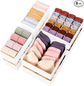 Criusia Underwear Sock Drawer Organizer Dividers 8 Set, Foldable Dresser Closet by Criusia