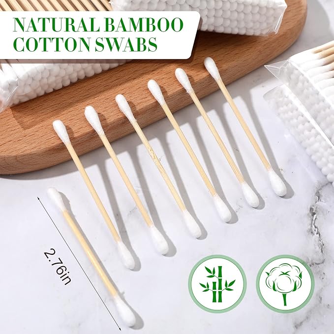 10000 Pcs Double Round Cotton Swabs - Image 2