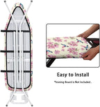 Pink Flower Hummingbird Ironing Board Cover and Pad Cover - Image 4