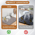 Dish Drying Mats for Kitchen Counter, Quick Dry Dish Rack Pad - Image 6