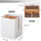 rejomiik Toothbrush Holders for Bathrooms Countertop, 3 Slots Electric Tooth - Image 5