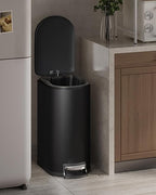 Garvee 13 gal / 50 L Metal Kitchen Trash Can - Image 7