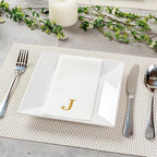 Luxenap 15.8 X 7.9 Inch Linen-Feel Guest Towels, 50 Lettered Hand Towels - Image 3