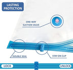 Cozy Essential Vacuum Storage Bags, Compression Space Saver Bags - Image 6