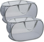 Pop Up Laundry Hamper, Collapsible Horizontal Baskets by TEGOOL