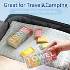 Disposable Compressed Towels, Portable Compressed Towel Tablets, Thicker Super - Image 3