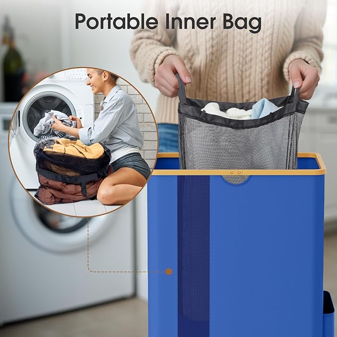 Laundry Basket Clothes Hamper - Image 6