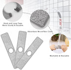 3 Pack Faucet Mat Splash Guard for Kitchen Sink, 18.5 x 4 Inch Faucet Handle - Image 3