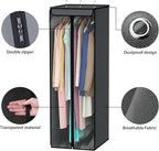 Univivi Garment Bags for Hanging Clothes, Large Clothes Storage Bags Closet - Image 3