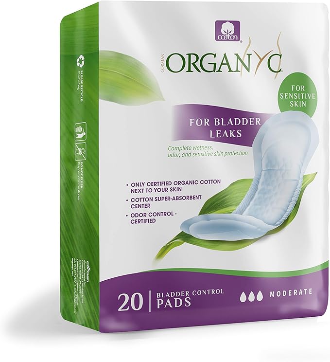 Organyc - 100% Organic Cotton Inside and Out Incontinence Pads - Image 2