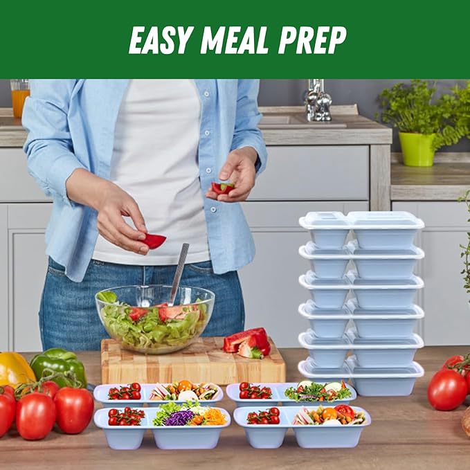 50 Pack 28 oz Meal Prep Containers Reusable - Image 6