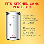 Glad Tall Kitchen Trash Bags 13 Gallon, Gain Original Garbage Bags, Odorshield - Image 7
